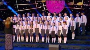 The Holy Family Primary School and Nursery choir.