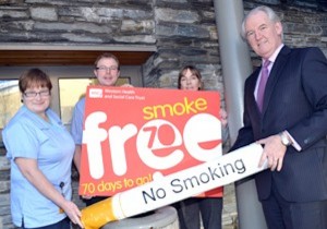 Pic 2: 70 days to smokefree South West Acute Hospital