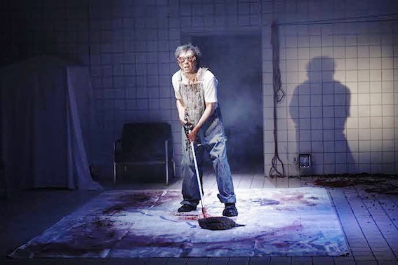 Stephen Rea in the Field Day production of "A Particle of Dread (Oedipus Variations)." Photo by Ros Kavanagh.