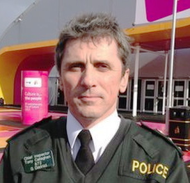 PSNI Chief Inspector Tony Callaghan.