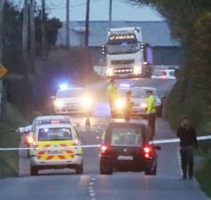 Emergency services at the scene of the fatal crash. North West Newspix 