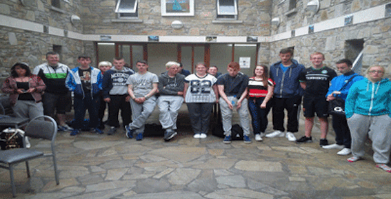 WELB youth workers are young people from Rosemount and Glen who took part in the Youth Intervention project at Gartan Outdoor Activity Centre.