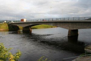 The current bridge linking Strabane to Lifford.