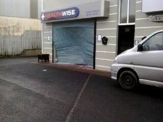 Healthwise Pharmacy in Newtoncunningham was ram raided last night. 