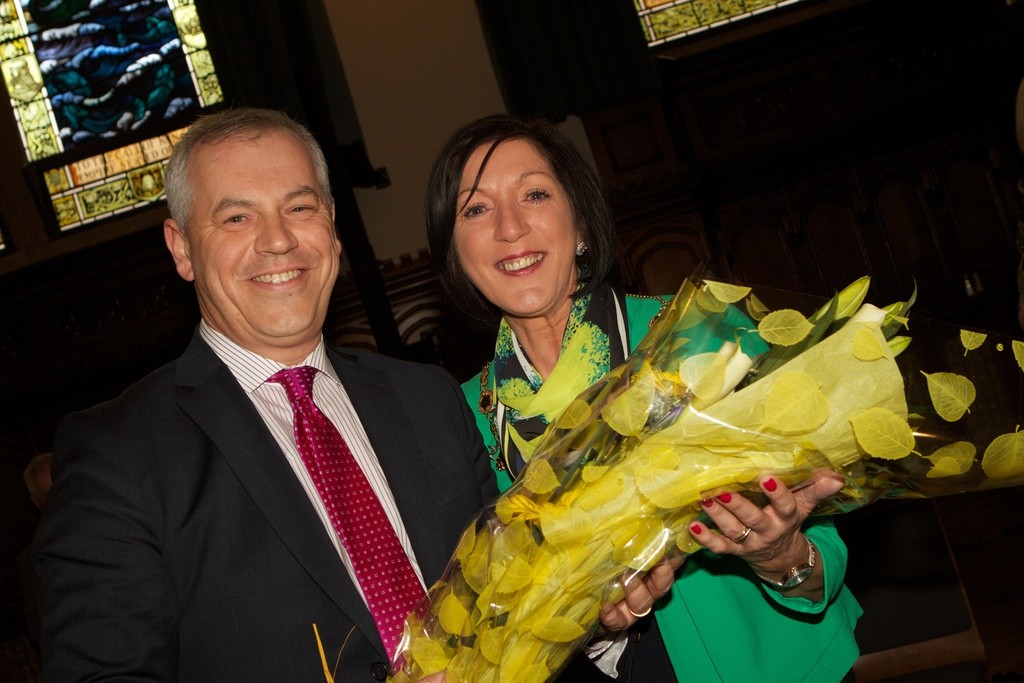 The last Mayor of Derry Councillor Brenda Stevenson