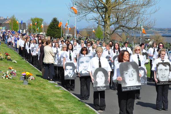 Derry Sinn Fein hunger strikers parade