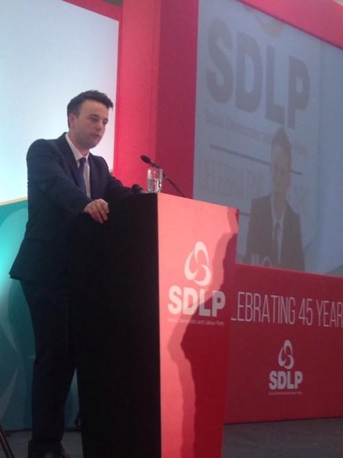 New SDLP leader Colum Eastwood says his part witll not be bounced into signing up to new Stormont agreement
