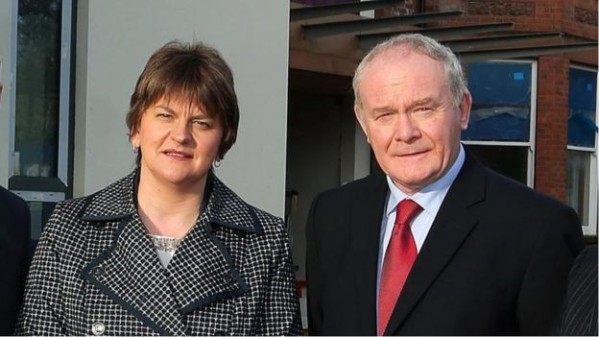 First MinisterArlene Foster and deputy first minister Martin McGuinness hosted Executive meeting in Derry last week