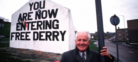 Veteran civil right activist Paddy 'Bogside' Doherty who died in January