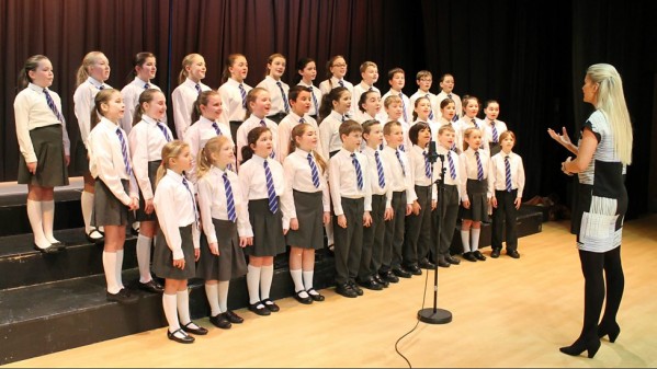 Ebrington Primary School in Derry did extremely well in the BBC Radio Ulster junior choir of the 2016