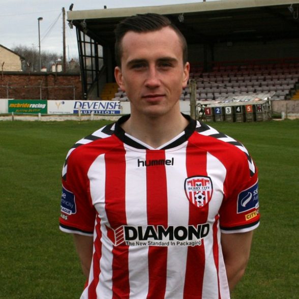 Aaron McEneff opened Derry's account this evening as the Candy Stripes ran out 2-1 winners against Sligo Rovers to secure third place in the league