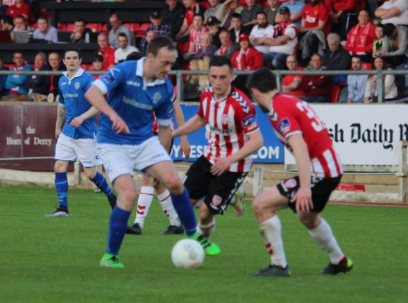 Derry City trail 1-0 to Finn Harps this evening to Finn Harps in SSE Airtricity Premier Division. PIC NORTHWEST NEWSPIX