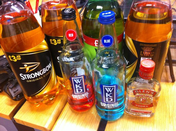 Police have the powers to seize alcohol from young people and report them for prosecution to the courts