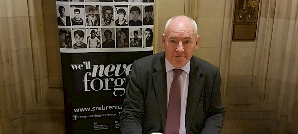 SDLP Foyle MP Mark Durkan signs 