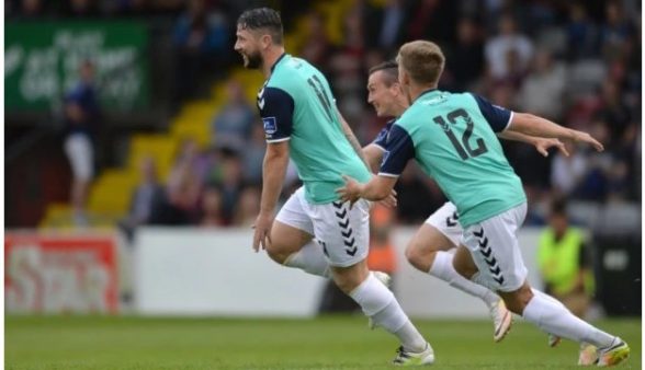 Rory Patterons's goal sunk struggling Bohemians last weekend - his tenth of the season so far