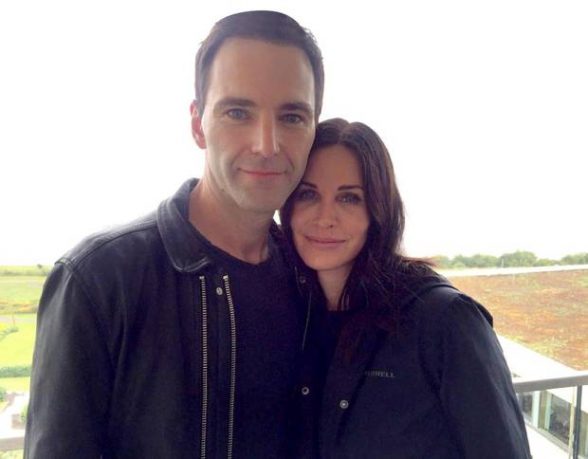 NOW THEY ARE BACK TOGETHER...Love has rekindled for Johnny McDaid and actress Courtney Cox