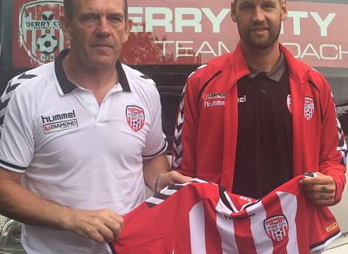 New signing Max Kraner available for Derry selection against Bray Wanderers 