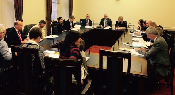 Health Minister Michelle O'Neill hosting a ministerial meeting to discuss how to tackle problems of suicide in society