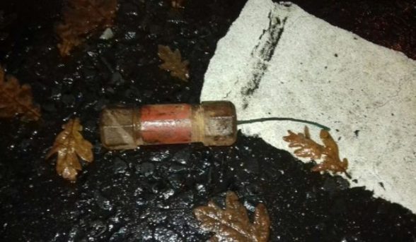 The lethal pipe bomb device found in Derry's Westland Road on Thursday night