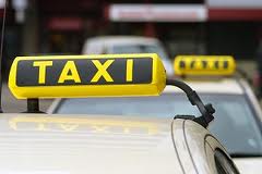 taxi sign