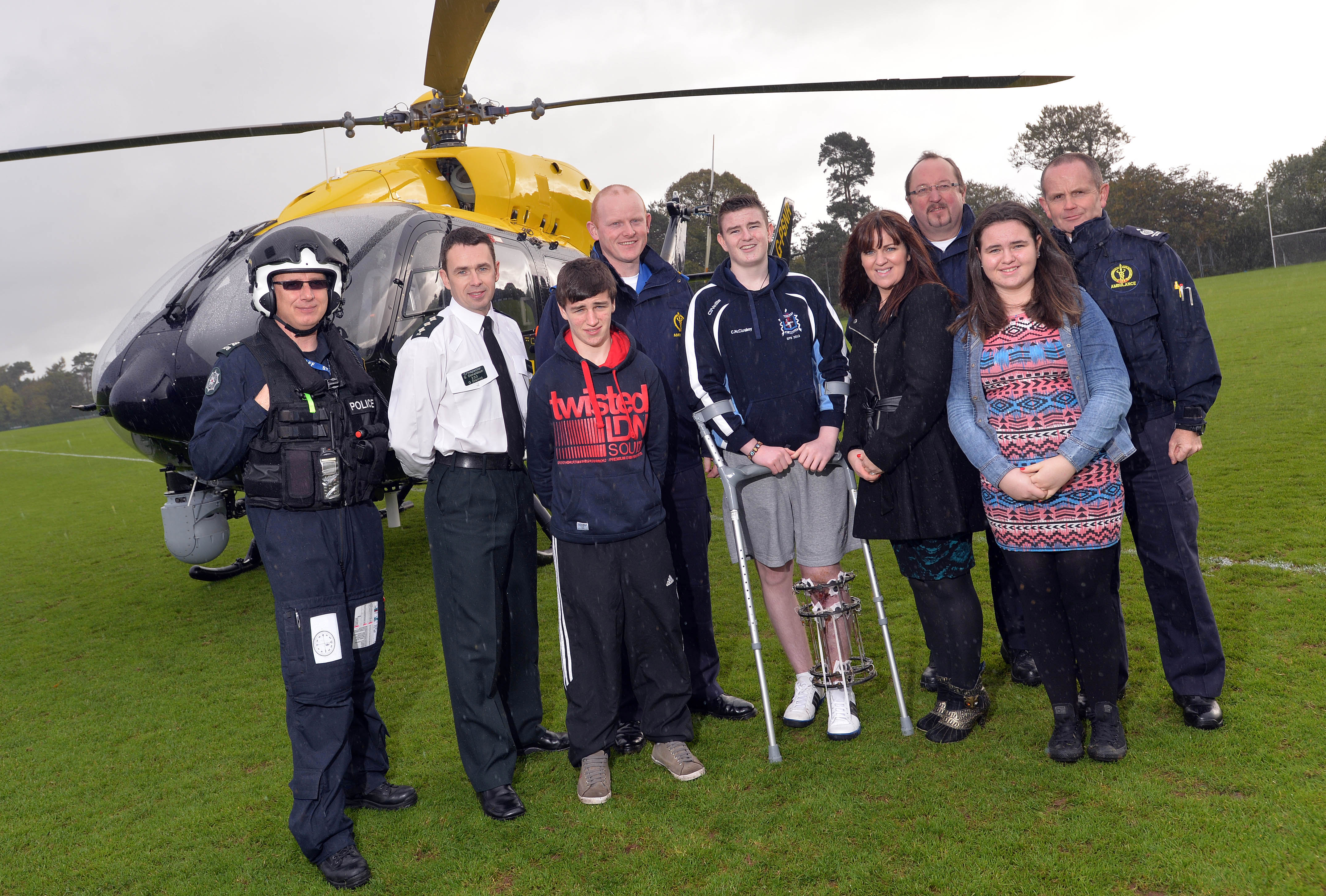 Caolan and family