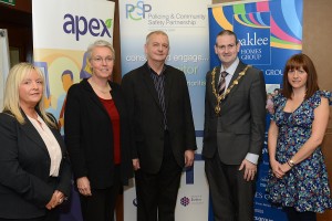 Group pictured at the International Day of Older Persons event held in the Tower Hotel.