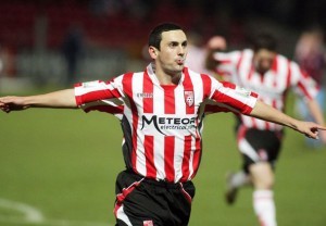 Former Derry City striker Mark Farren