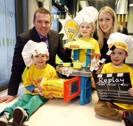 Colin Todd of Brennans Bread and Ruth Cooper of Replay Theatre are joined by Cillian Whittaker, Grace McCracken and James Morrison who will be baking up some bright ideas.
