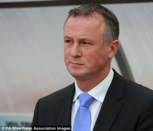 Northern Ireland manager Michael O'Neill.