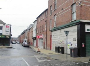 The WIlliam Street-Chamberlain Street junction.