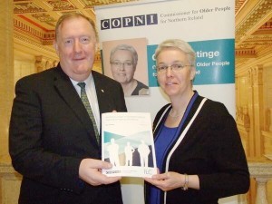 Foyle SDLP MLA Pat Ramsey with Claire Keatings, Commissioner for Older People Claire Keatings
