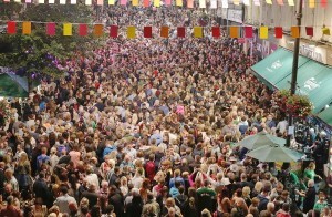 Thousands packed into Derry's Shipquay Street during the Fleadh last year...now arts funding is being axed