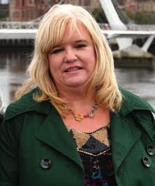 Sinn Fein MLA Maeve McLaughlin.