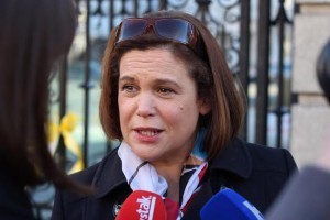 Sinn Fein vice-president Mary Lou McDonald.