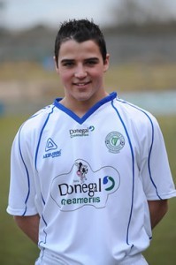 Stephen McLaughlin in his Finn Harps days. 