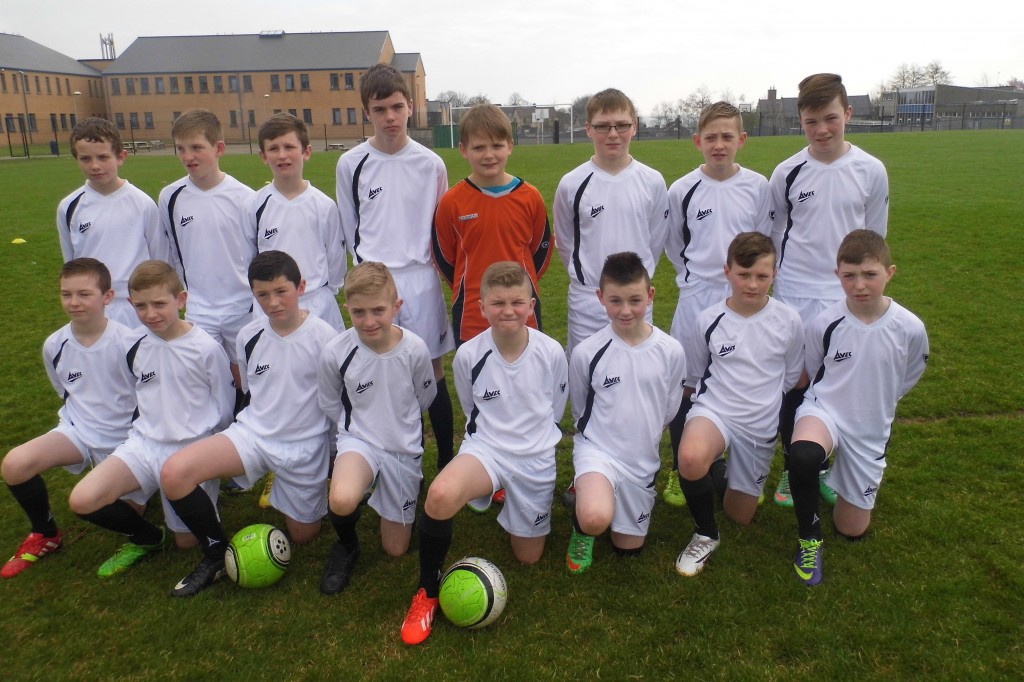 St Joseph's Boys who defeated St Columb's College to win the NI U-12 Schools Cup.