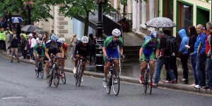 Competitors taking on the steep Shipquay Street climb during last year's Maiden City Criterium Cycle Race.