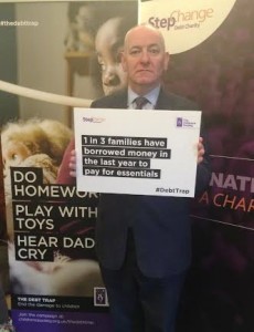 Foyle MP Mark Durkan supporting the call for families who are in problem debt to be better supported and protected.