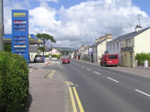 Muff village on the Derry-Donegal border.