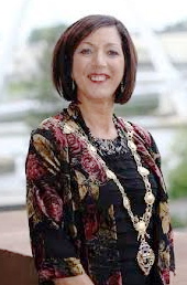 Mayor Cllr Brenda Stevenson.