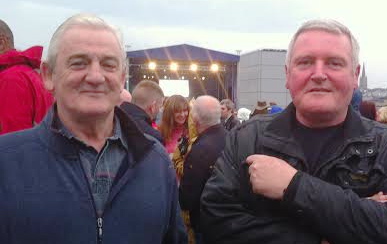 Jim O'Mahony (left) and John Duffy.