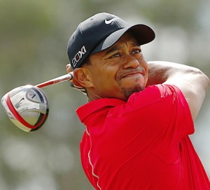 Tiger Woods: looking forward to playing the Portrush course.