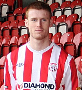 Sean Houston: back at Brandywell.