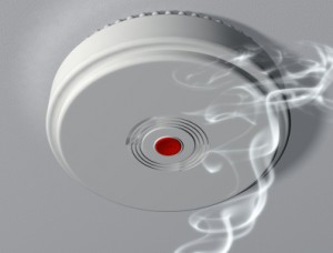 Activating a smoke alarm