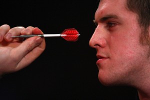 Daryl Gurney: narrow defeat.