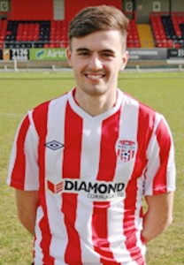 Mark Timlin openedthe scoring for Derry City in their 3-0 win over Edenderry Town