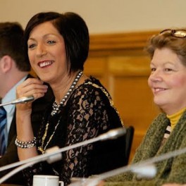 Mayor of Derry Cllr Brenda Stevenson. 