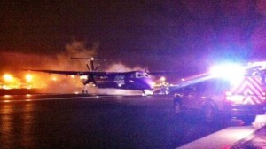 plane fire