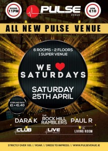 saturday 25th april