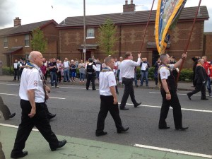 The Whiterock Parade on the Springfield Road in west Belfast